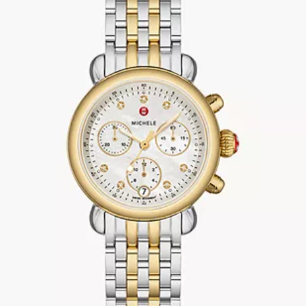 Michele womens Two tone Brand new watch MWW03C000522